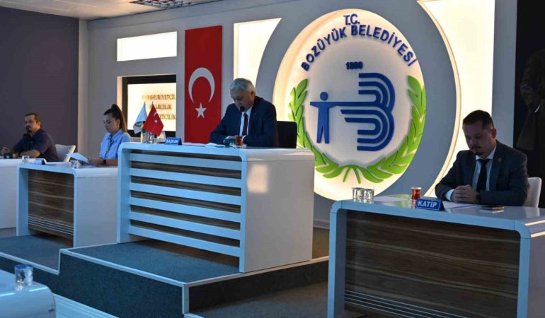 Bozüyük Belediye Meclisi Eylül ayı toplantısının ikinci birleşimi yapıldı