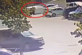 Bursa’da bir garip kaza.. Bir anda takla attı