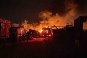 Bursa’da geri dönüşüm firmasında korkutan yangın