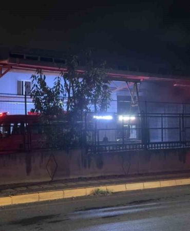 Bursa’da korkutan fabrika yangını