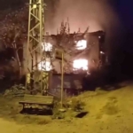 Bursa’da korkutan yangın : Alevler geceyi aydınlattı