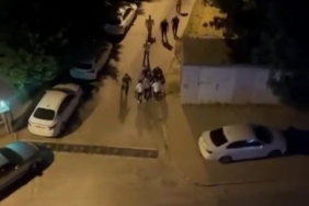 Bursa’da tavuk alma eğlencesi sonrası sokak ringe döndü