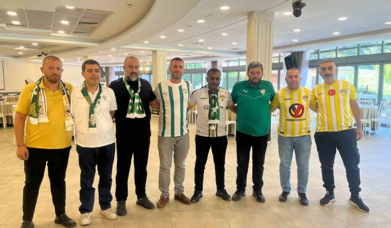 Bursaspor ile Muşspor taraftarı yemekte buluştu