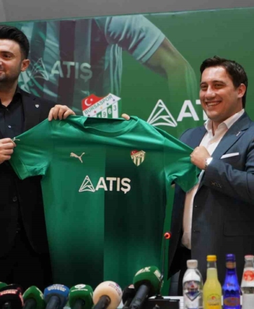 Bursaspor’un forma göğüs sponsoru Atış Grup oldu