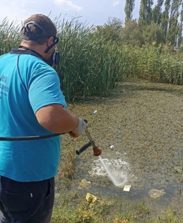Büyükşehir’in müdahale timi her köşe başında haşereyle mücadelede