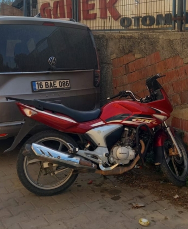 Çalınan 2 motor 47 kamera incelenerek bulundu