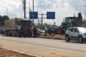 Çanakkale Çan’da kamyon ile motosiklet çapıştı: 1 ağır yaralı