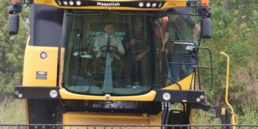 Çanakkale’de ilk çeltik hasadı yapıldı