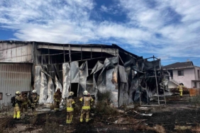 Çatalca’da fabrika yangın paniği