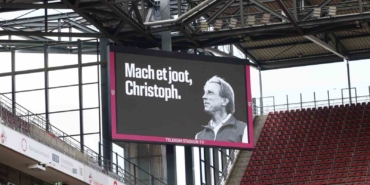 Christoph Daum için Köln Stadyumu’nda tören düzenlendi