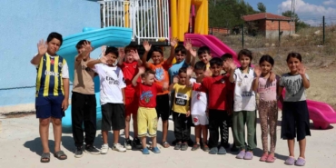 Çocuklar “Yusuf Amca park istiyoruz” diye video çekmişti: İlçeye 30 kilometre uzaklıktaki Sekiharman’da yüzler güldü