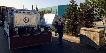 Çöp konteynerleri yenileniyor