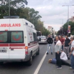 Çorlu’da motosiklet yayaya çarptı: 2 yaralı