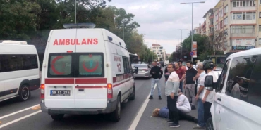 Çorlu’da motosiklet yayaya çarptı: 2 yaralı