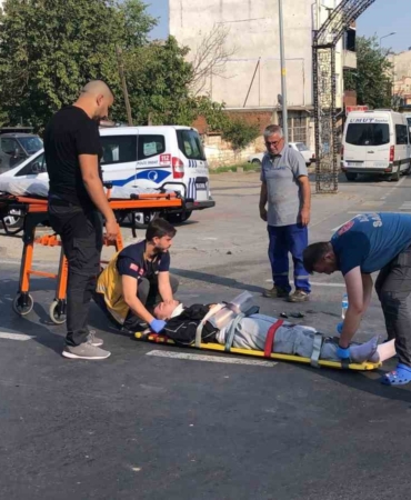 Çorlu’da trafik kazası: 1 yaralı