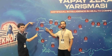 Çorlulu öğrenci Türkiye üçüncüsü