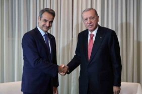 Cumhurbaşkanı Recep Tayyip Erdoğan, Yunanistan Başbakanı Kyriakos Miçotakis’i kabul etti.
