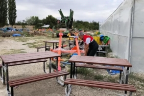 Deprem bölgesine Osmangazi eli