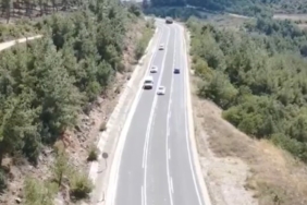 Drone denetimlerinde 7 araç sürücüsüne 10 bin 542 TL ceza uygulandı