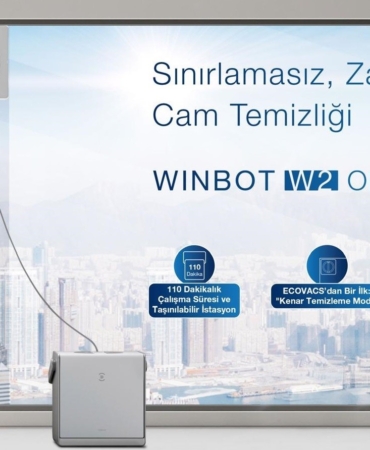 ECOVACS, cam temizleme robotunu Türkiye’de satışa sundu