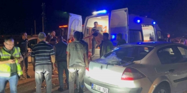 Edirne’de otomobil ile çarpışan motosikletli yaralandı