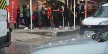 Edirne’de sağanak yağış