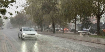 Edirne’de şiddetli yağmur zor anlar yaşattı