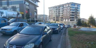 Edirne’de trafik yoğunluğu