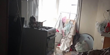 Edremit’te mutfakta yangın çıktı