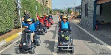 Eğitim ve eğlence Trafik Parkı’nda bir arada