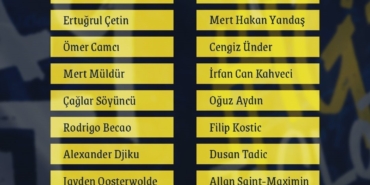 Fenerbahçe’nin Antalyaspor maçı için kamp kadrosu belli oldu