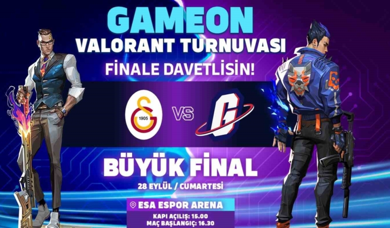 Galatasaray Espor - Galakticos GAMEON VALORANT Turnuvası’nda karşı karşıya gelecek