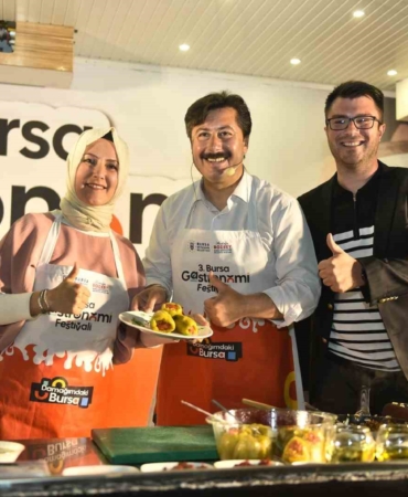 Gastronomi tırı Yenişehir’deydi...