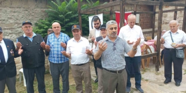 Gaziler Günü’nde mevlit okundu ve pilav dağıtıldı