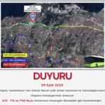 Gölcük’te 3 hatta güzergah değişikliği