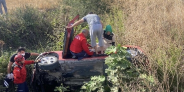 Gönen’de trafik kazası: 1 yaralı