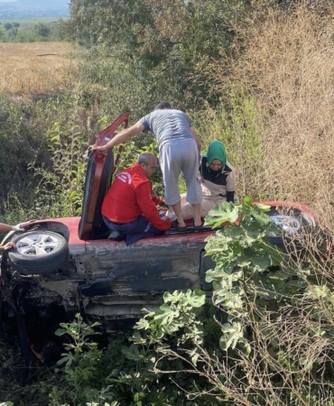 Gönen’de trafik kazası: 1 yaralı