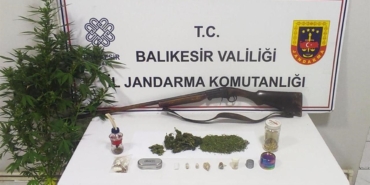 Gönen’de uyuşturucu operasyonu: 1 gözaltı