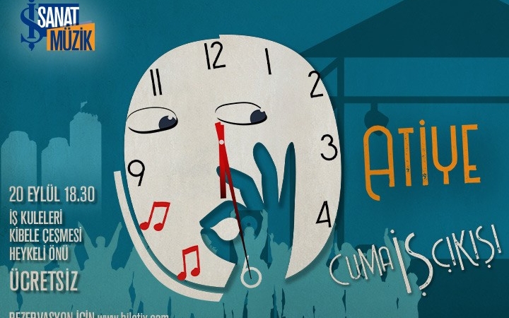 İş Sanat’ın Cuma İş Çıkışı konserleri Atiye ile başlıyor