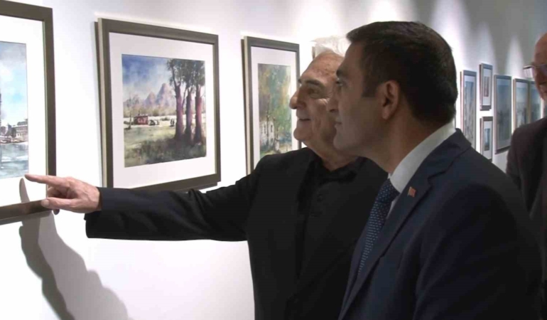 Işıl Özışık’ın 65. Sanat Yılı Sergisi Beyoğlu Belediyesi’nde gerçekleşti