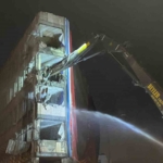 İstanbul Ticaret Borsası’na ait atıl durumdaki binanın Fatih Belediyesi tarafından yıkımına başlandı