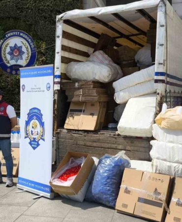 İstanbul’da 3 milyon liralık sahte kozmetik ve temizlik ürünü ele geçirildi
