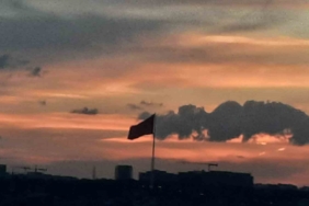 İstanbul’da gün batımı manzarası hayran bıraktı