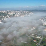 İstanbul’da sis kartpostallık görüntüler oluşturdu