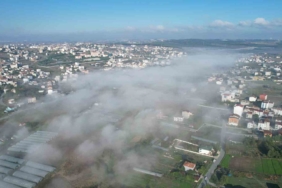 İstanbul’da sis kartpostallık görüntüler oluşturdu