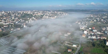 İstanbul’da sis kartpostallık görüntüler oluşturdu