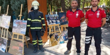 İtfaiye haftasında vatandaşlar bilgilendirildi