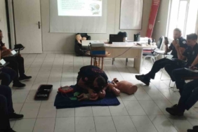 İtfaiyecilere ilk yardım eğitimi