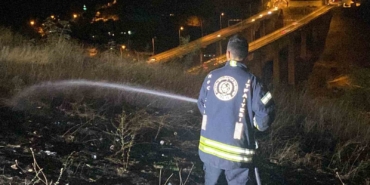 İzmit’te 20 dönümlük alan küle döndü