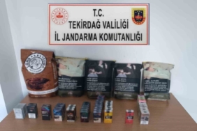 Jandarma Kapaklı’da kaçak tütün ürünleri ele geçirdi